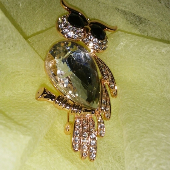 Owl Brooch - Picture 5 of 7